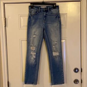 Kancan Signature High Rise Stretch Cropped Jean